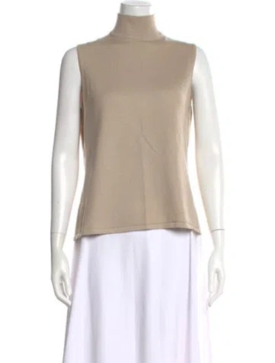 Pre-owned Pierre Cardin Turtleneck Sweater In Neutral