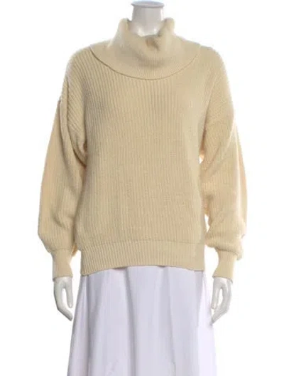 Pre-owned Pierre Cardin Turtleneck Sweater In Neutral