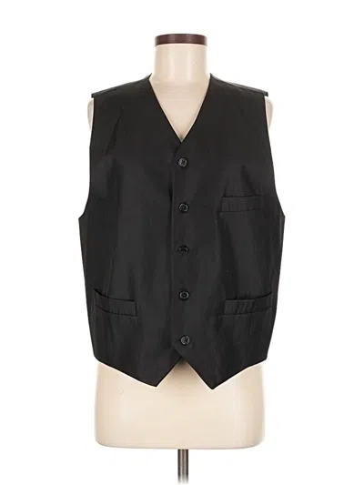 Pre-owned Pierre Cardin Tuxedo Vest In Black