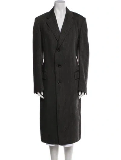 Pre-owned Pierre Cardin Vintage 1970's Overcoat In Gray