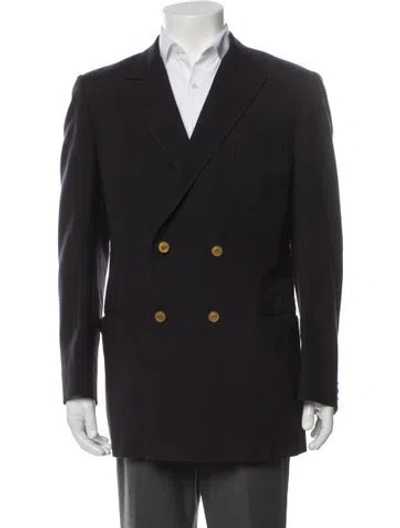 Pre-owned Pierre Cardin Vintage 1980's Blazer In Blue