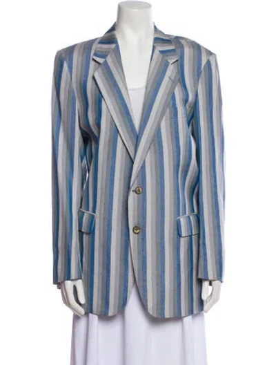 Pre-owned Pierre Cardin Vintage 1980's Blazer In Gray