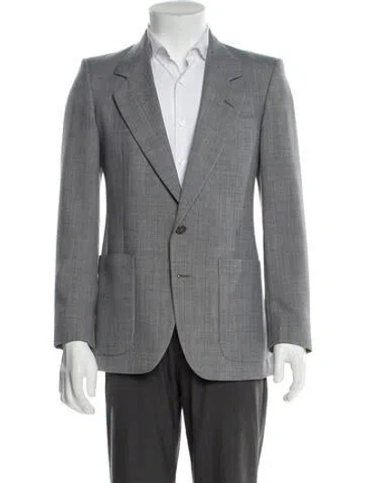 Pre-owned Pierre Cardin Vintage 1980's Blazer In Gray