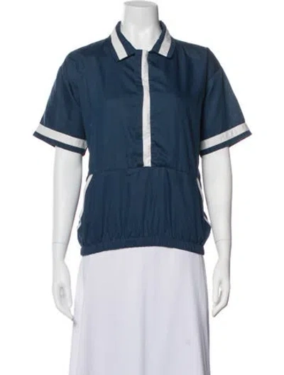 Pre-owned Pierre Cardin Vintage 1980's Polo In Blue