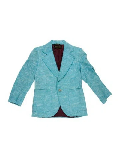 Pre-owned Pierre Cardin Vintage Late 1970's - Early 1980's Evening Jacket In Blue