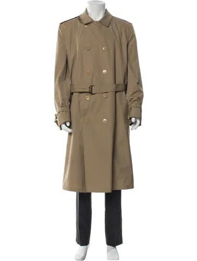 Pre-owned Pierre Cardin Vintage Late 1970's - Early 1980's Trench Coat In Neutral