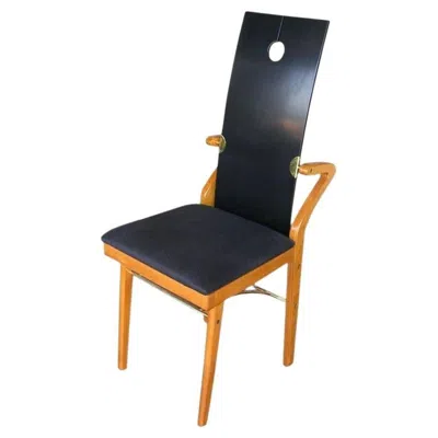 Pre-owned Pierre Cardin Vintage  Chair, 1983 In Brown