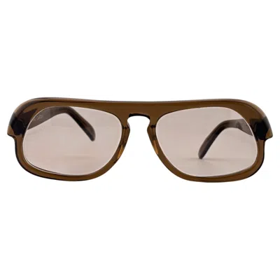 Pre-owned Pierre Cardin Vintage Rare  C22 Michael Caine 1960's Sunglasses In Beige