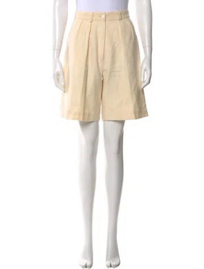 Pre-owned Pierre Cardin Wool Knee-length Shorts In Neutral