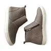Pierre Dumas Fast 5 Sneakers In Taupe In Grey