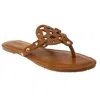 PIERRE DUMAS LIMIT SANDAL IN TAN