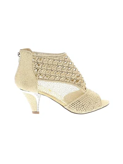 Pre-owned Pierre Dumas Sandals In Gold