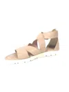 PIERRE DUMAS SPIN 1 SANDALS IN NUDE
