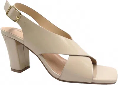 Pierre Dumas Women's Ariana-8 Block Heel In Nude In Neutral
