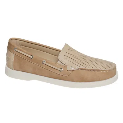 Pierre Dumas Women's Campa-1 Boat Loafers In Taupe In Multi