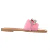 Pierre Dumas Women Empress-44 Sandal In Lt Pink In Pink