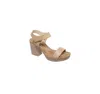 Pierre Dumas Women's Morgen Heels In Taupe In Grey