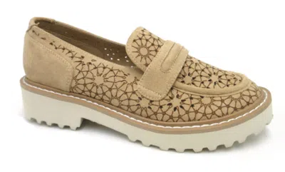 Pierre Dumas Women's Nora Shoe In Brown In Beige