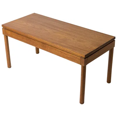 Pre-owned Pierre Gautier-delaye Elm Minimalist Coffee Table By Pierre Gautier Delaye - France 1960's In Brown