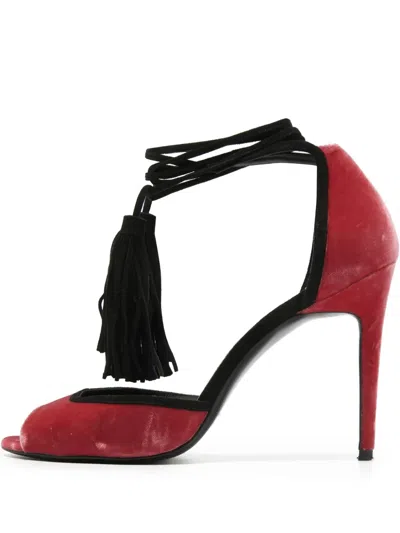 Pre-owned Pierre Hardy 100mm Tasselled Sandals