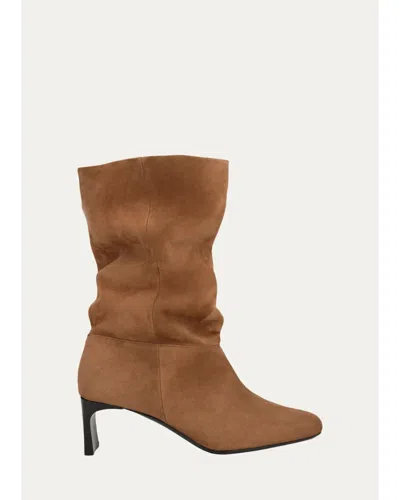 Pierre Hardy 55mm Joelle Slouchy Mid-calf Boots In Brown
