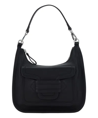 Pierre Hardy Alpha Day Miss Hobo Bag In Black