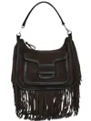 Pierre Hardy Alpha Day Miss Shoulder Bag In Black