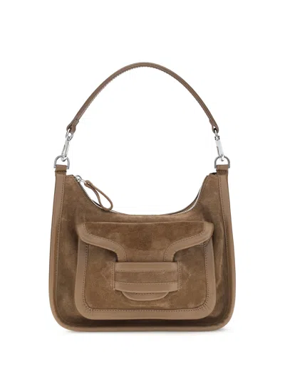 Pierre Hardy Alpha Day Miss Shoulder Bag In Brown