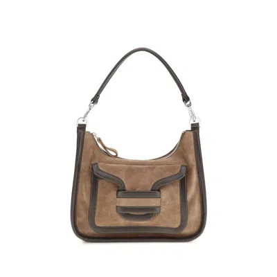 Pierre Hardy Alpha Day Shoulder Bag  Brown