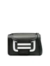 Pierre Hardy Multicolor Leather Alpha Handbag In Green