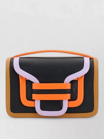 Pierre Hardy Alpha Leather Shoulder Bag Color Block