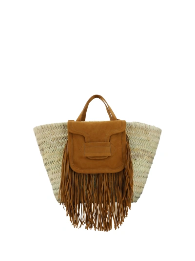 Pierre Hardy Alpha Rodeo Shoulder Bag In Camel