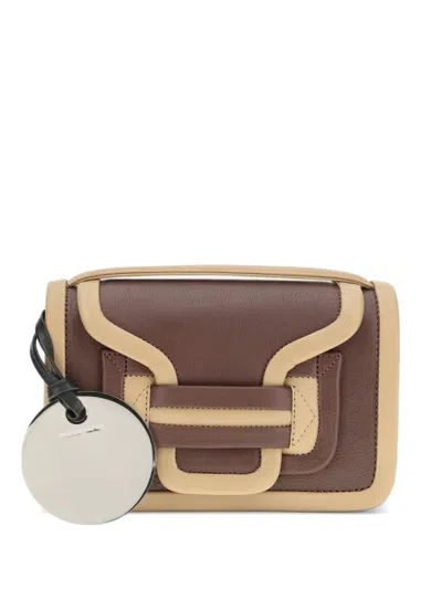 Pierre Hardy Alpha Shoulder Bag In Brown