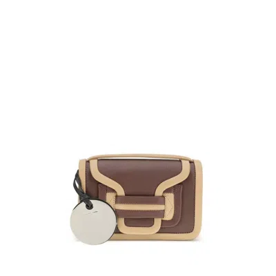 Pierre Hardy Alpha Shoulder Bag  Brown