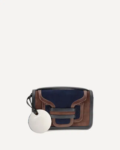 Pierre Hardy Alpha Shoulder Bag In Brown
