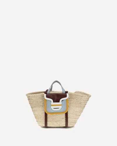 Pierre Hardy Alpha Shoulder Bag In Sand