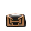 Pierre Hardy Alpha Colorblock Flap Leather Crossbody Bag In Multi