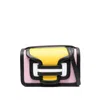 Pierre Hardy Alpha Shoulder Bag In Pink/yellow