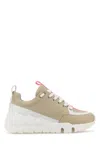 Pierre Hardy Beige Leather Street Life Sneakers