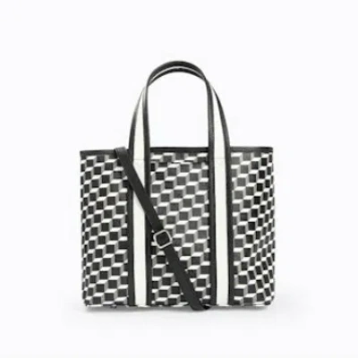 Pierre Hardy Black Canvas Calf Bag