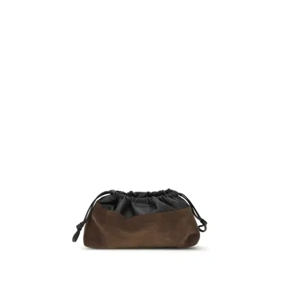 Pierre Hardy Brown Calf Leather Bos Taurus Shoulder Women's Bag