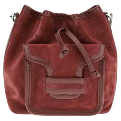 Pre-owned Pierre Hardy Calf Leather Bucket Bag � Red