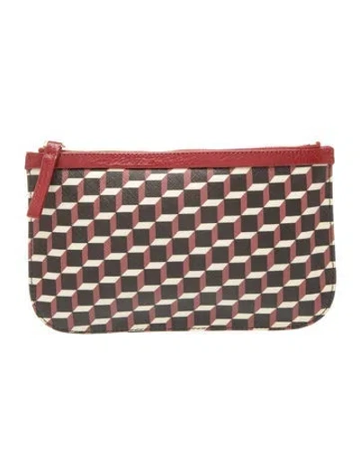 Pre-owned Pierre Hardy Canvas Clutch In Multi