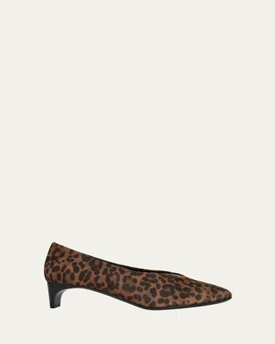 Pierre Hardy Claude Kitten-heel Pumps In Brown