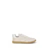 Pierre Hardy Cream Calf Leather Bos Taurus Low Top Sneakers In White