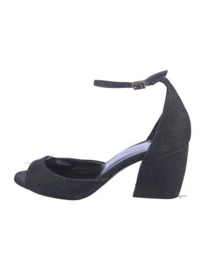 Pre-owned Pierre Hardy Denim Sandals In Blue
