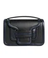 Pierre Hardy Flip Shoulder Bag In Black