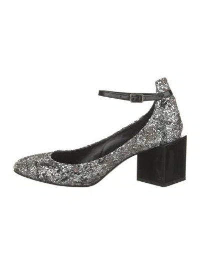 Pre-owned Pierre Hardy Glitter Printed Pumps