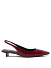 Pierre Hardy 45 Patent Leather Loafers In Red