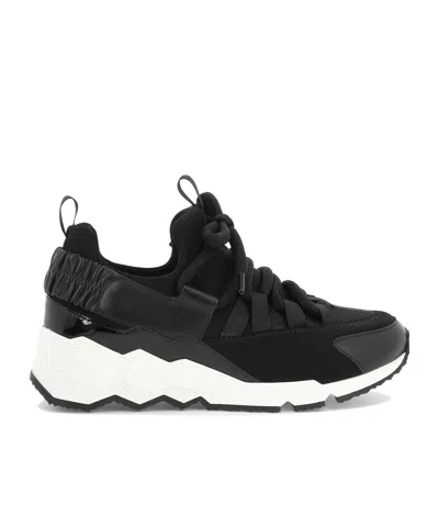 PIERRE HARDY LACE-UP LOW-CUT SNEAKERS